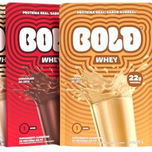 BOLD Snacks Whey Protein Sachê 30g Linha Completa 5 Sabores