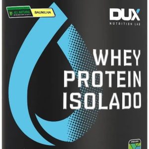 Dux Nutrition Whey Protein Isolado All Natural Baunilha Pote 900g – Contribui para os Resultados e Auxilia a