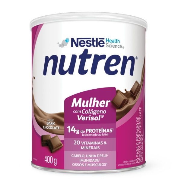 Nutren Complemento Alimentar Mulher Dark Chocolate 400g