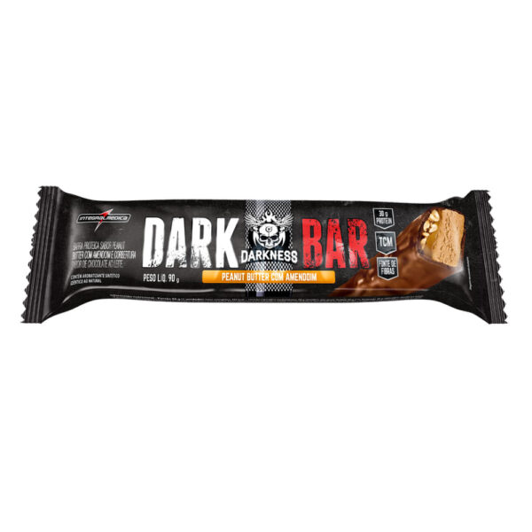 Integralmedica Darkess Dark Bar Amendoim 90G