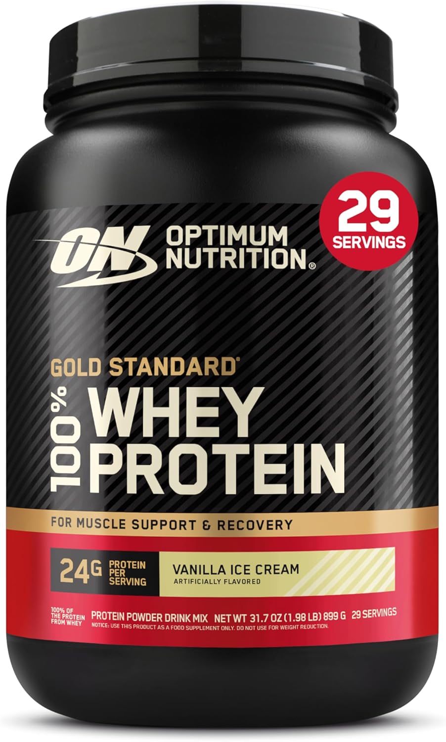 100% Whey Protein Gold Standard (909G) – Sabor