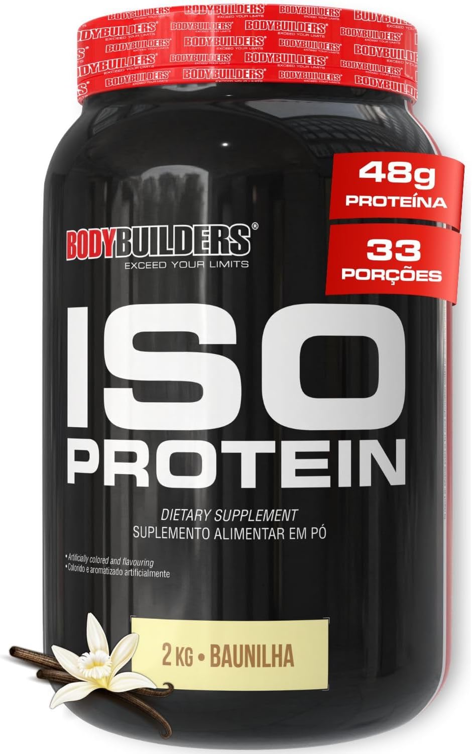 Bodybuilders Iso Protein Baunilha 2kg