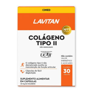 CIMED Lavitan Colágeno Tipo II 30 Cápsulas