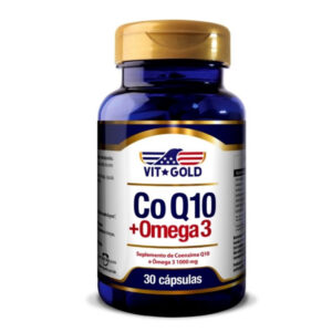 VIT GOLD Co Q10 + Ômega 3 30 Cápsulas