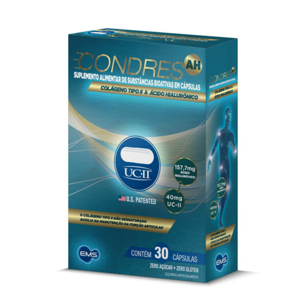 EMS Colágeno Condres Ah Tipo 2 30 Cápsulas