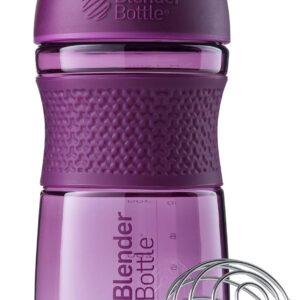 Blender Bottle Garrafa coqueteleira SportMixer, 590 ml, Plum