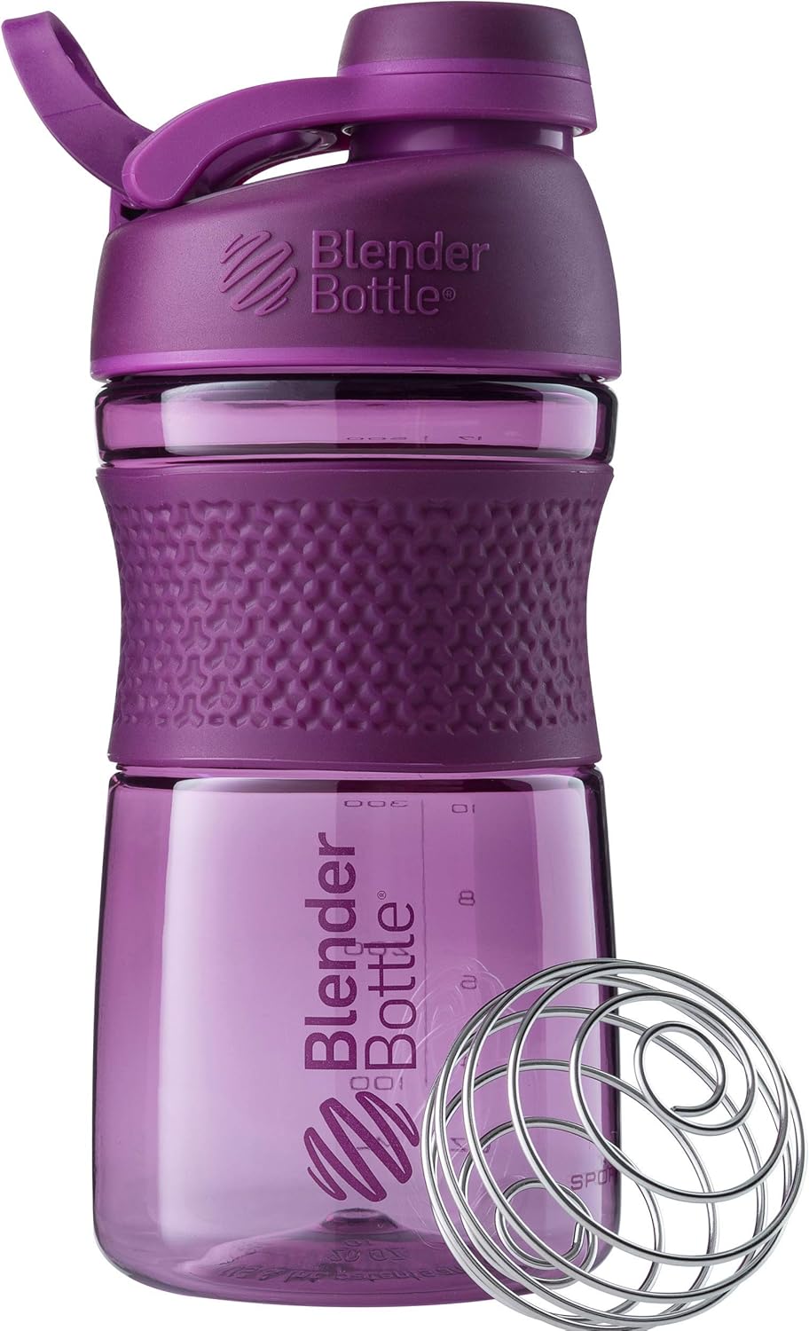 Blender Bottle Garrafa coqueteleira SportMixer, 590 ml, Plum