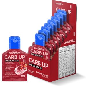 Probiótica Carb Up Black Gel 300g Caixa 10 Unidades