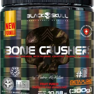 Black Skull Bone Crusher Nova Fórmula - 300G Frutas Vermelhas