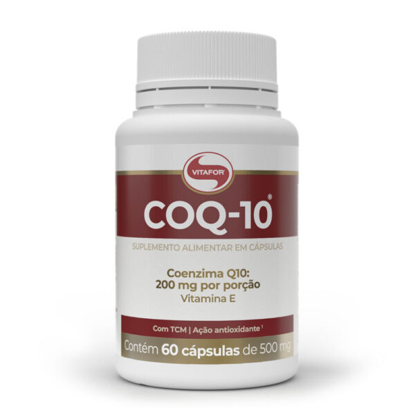 Vitafor Coenzima Q10 200mg 60 Cápsulas