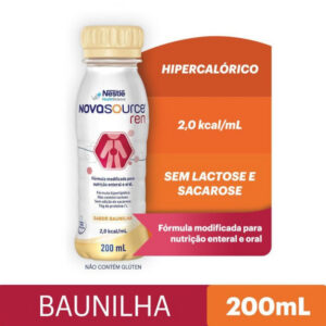 Nestle Nutrition Novasource Renal Baunilha 24 Unidades de 200ml Cada Novasource Ren Baunilha 200ml