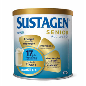 Sustagen Complemento Alimentar Senior Adultos 50+ Sabor Baunilha 370g