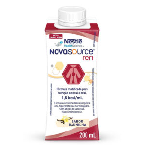Nestle Nutrition Nutrição Enteral e Oral Novasource Ren Baunilha 200ml