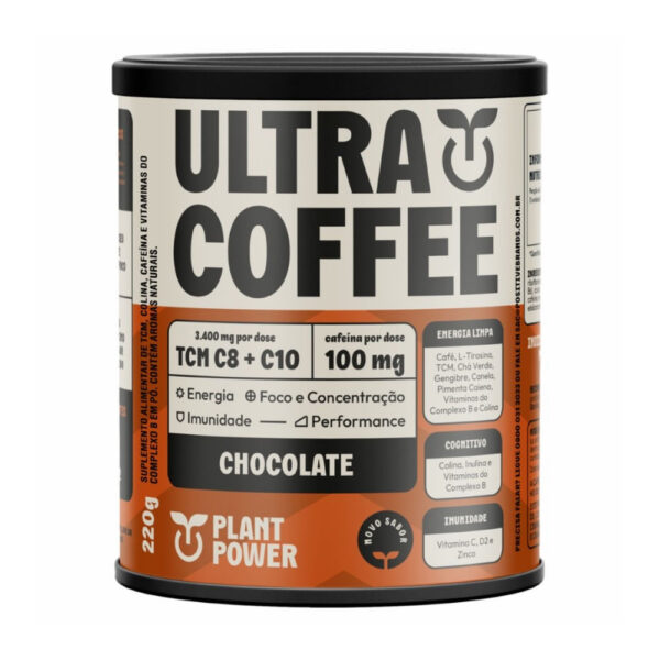 Ultracoffee Ultracoffe Plant Power Chocolate 220g