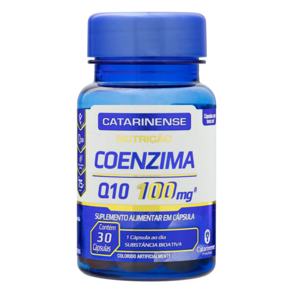 Catarinense Coenzima Q10 100MG Nutrição 30 Cápsulas