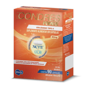 EMS Condres Force Colágeno Tipo II Uc-Ii + Nct-Ii 90 Cápsulas