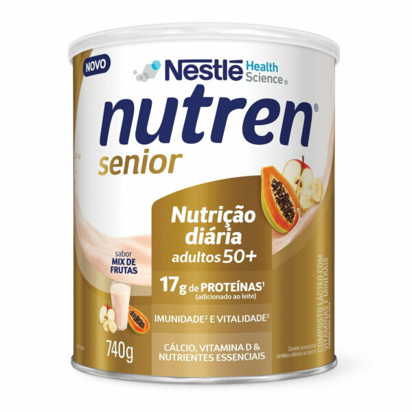 Nutren Complemento Alimentar Senior Mix de Frutas 740g
