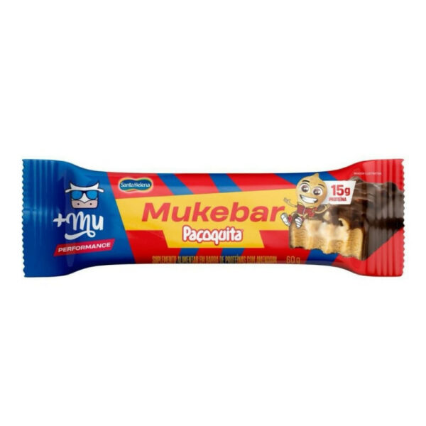 MAIS MU Barra De Proteina Mukebar +MU Paçoquita 60g