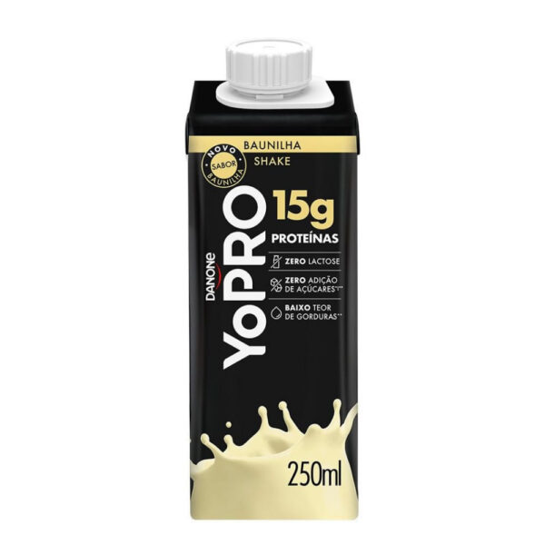 YOPRO Danone 15g Proteínas Baunilha 250ml
