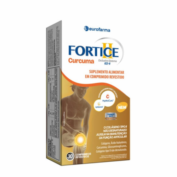 Eurofarma Fortice + Curcuma 30 Comprimidos