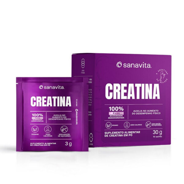 Sanavita Creatina Neutro 10 Sachês