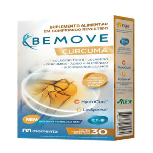 Momenta Farmaceutica Bemove Curcuma 30 Comprimidos