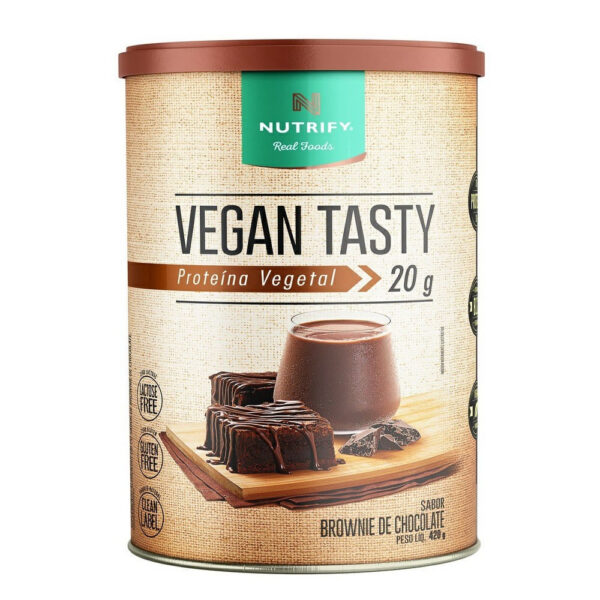 Nutrify Vegan Tasty Brownie de Chocolate 420g