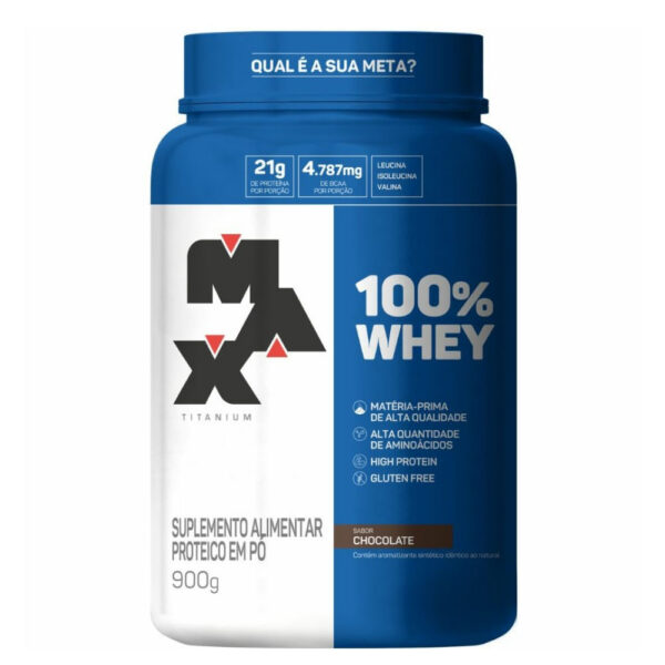 MAX Titanium 100% Whey Chocolate 900g