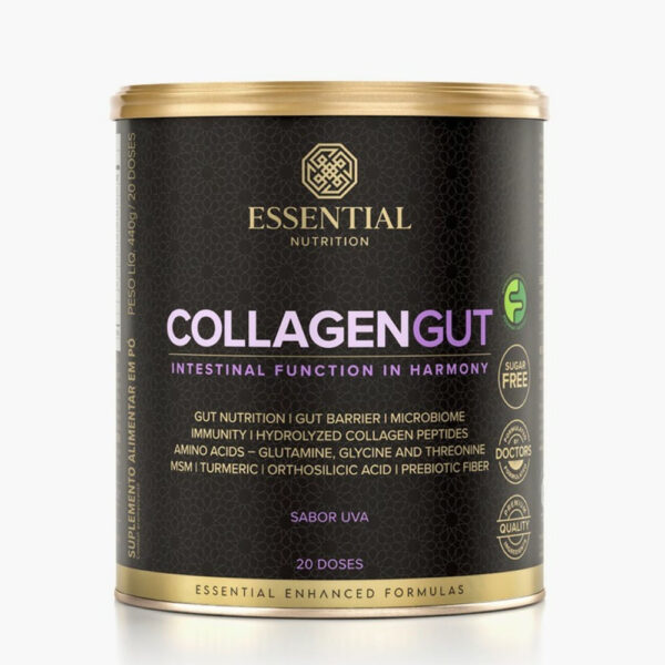 Essential Nutrition Collagen Gut Essential Uva 440g Colágeno