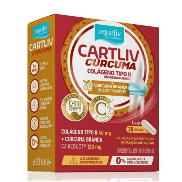 Equaliv Cartliv Cúrcuma 30 Cápsulas