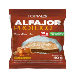 Topway Alfajor Proteico Salted Caramel 40g