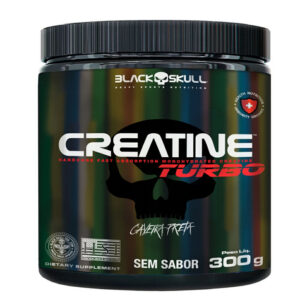 BLACK SKULL Creatine Turbo Sem Sabor 300g