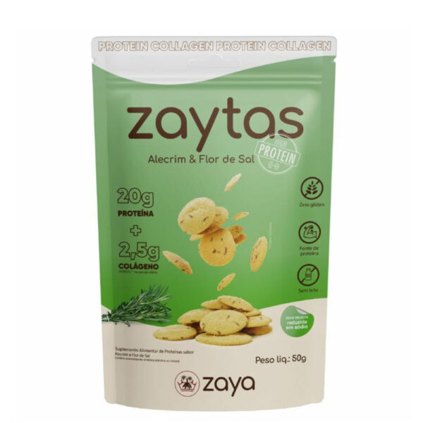 Zaytas Protein Collagen Zaya Alecrim & Flor de Sal 50g