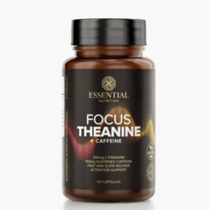 Essential Nutrition Focus Theanine + Caffeine 60 Cápsulas