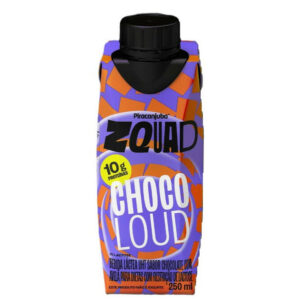 Piracanjuba Zquad Choco Loud Sabor Chocolate com Avelã 250ml