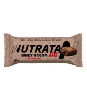 Nutrata Barra Proteica Whey Grego Brigadeiro 40g