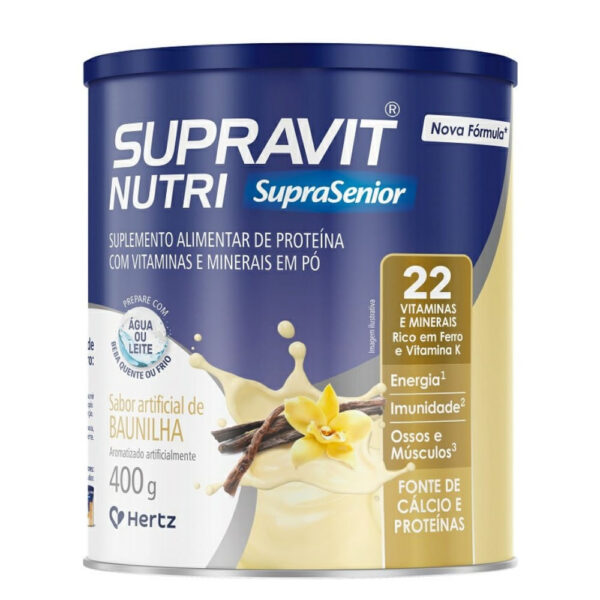 Supravit Hertz Nutri SupraSenior Baunilha 400g