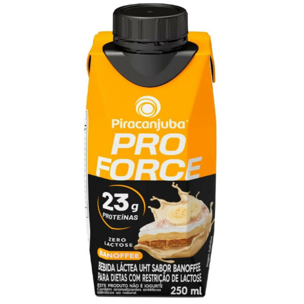 Piracanjuba Pro Force Zero Lactose Banoffee 23g – 250ml