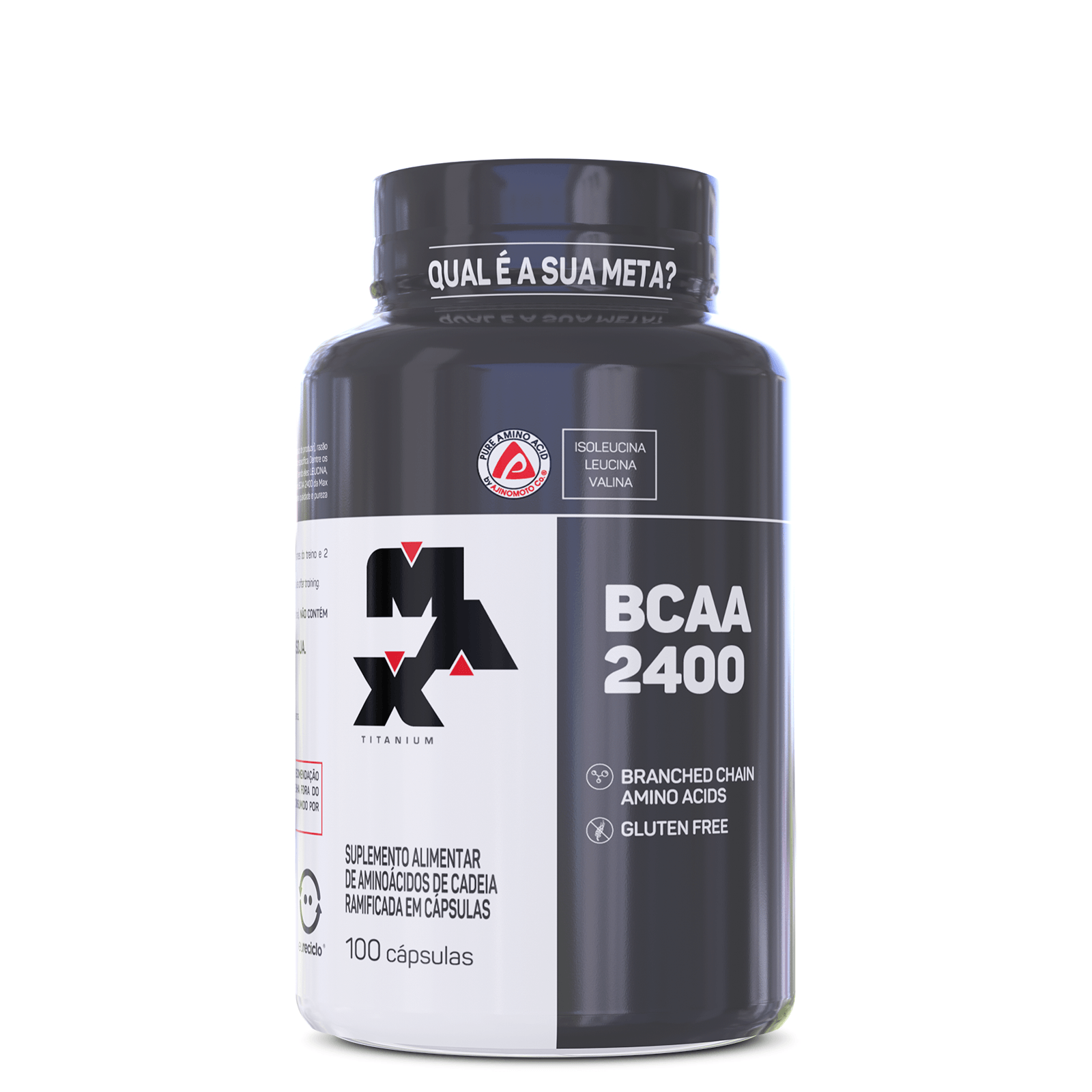 Max Titanium Bcaa 2400 100 Caps