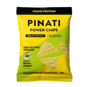 Pinati Biscoito Power Chips Lemon Pepper 40g