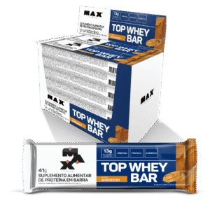 Max Titanium Top Whey Bar 41g Display com 12 unid