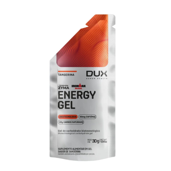 DUX Energy Gel Nutrition Tangerina com Cafeína 30g