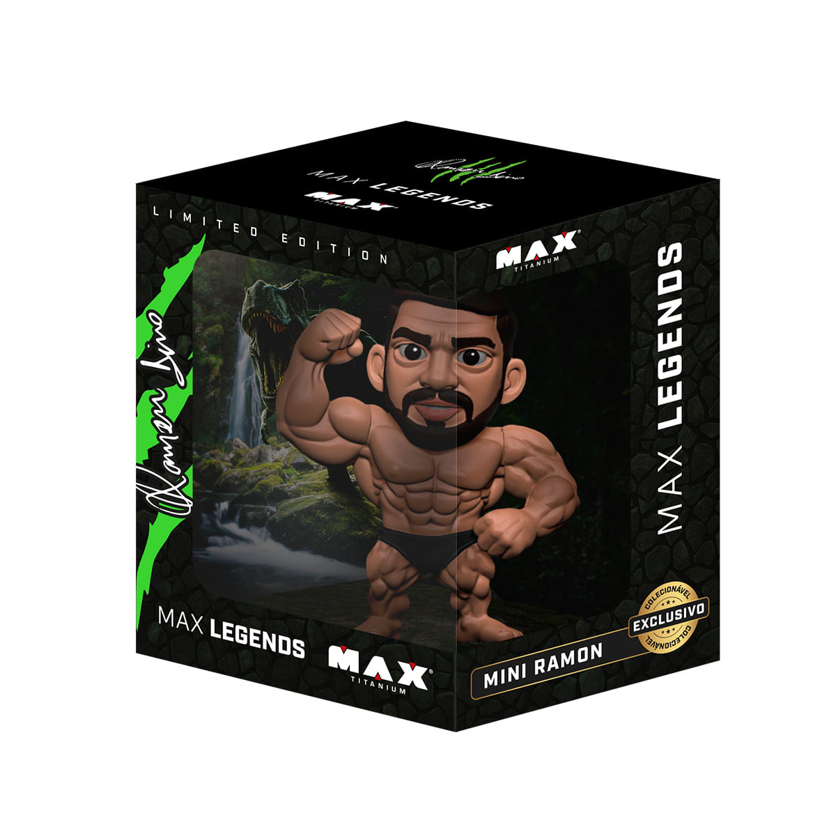 Max Titanium Mini Boneco 3D Ramon Dino