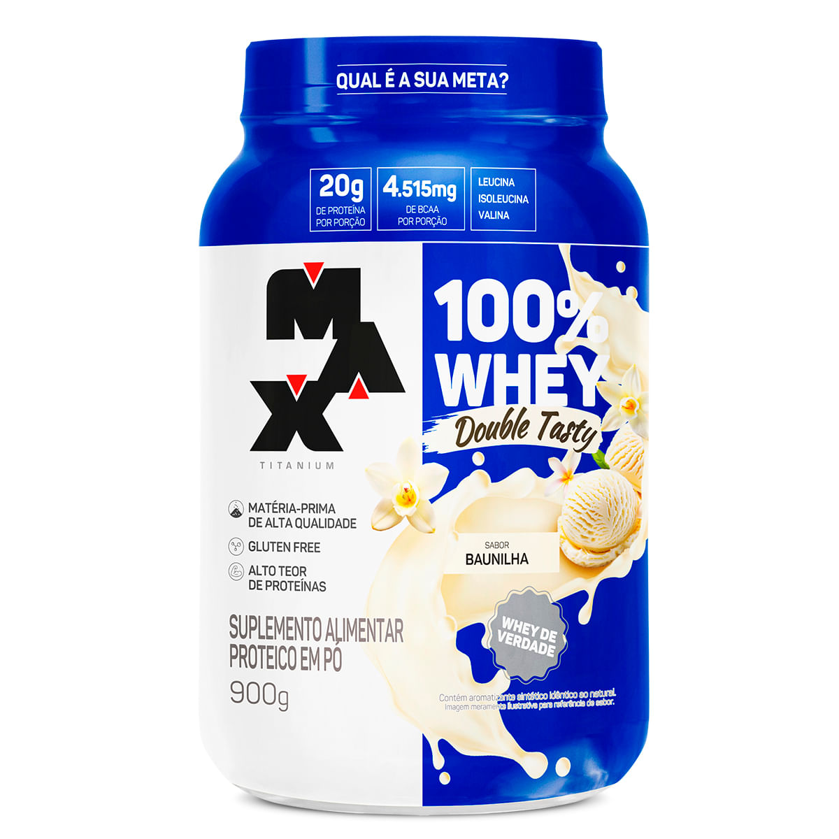 Max Titanium 100% Whey Double Tasty 900g