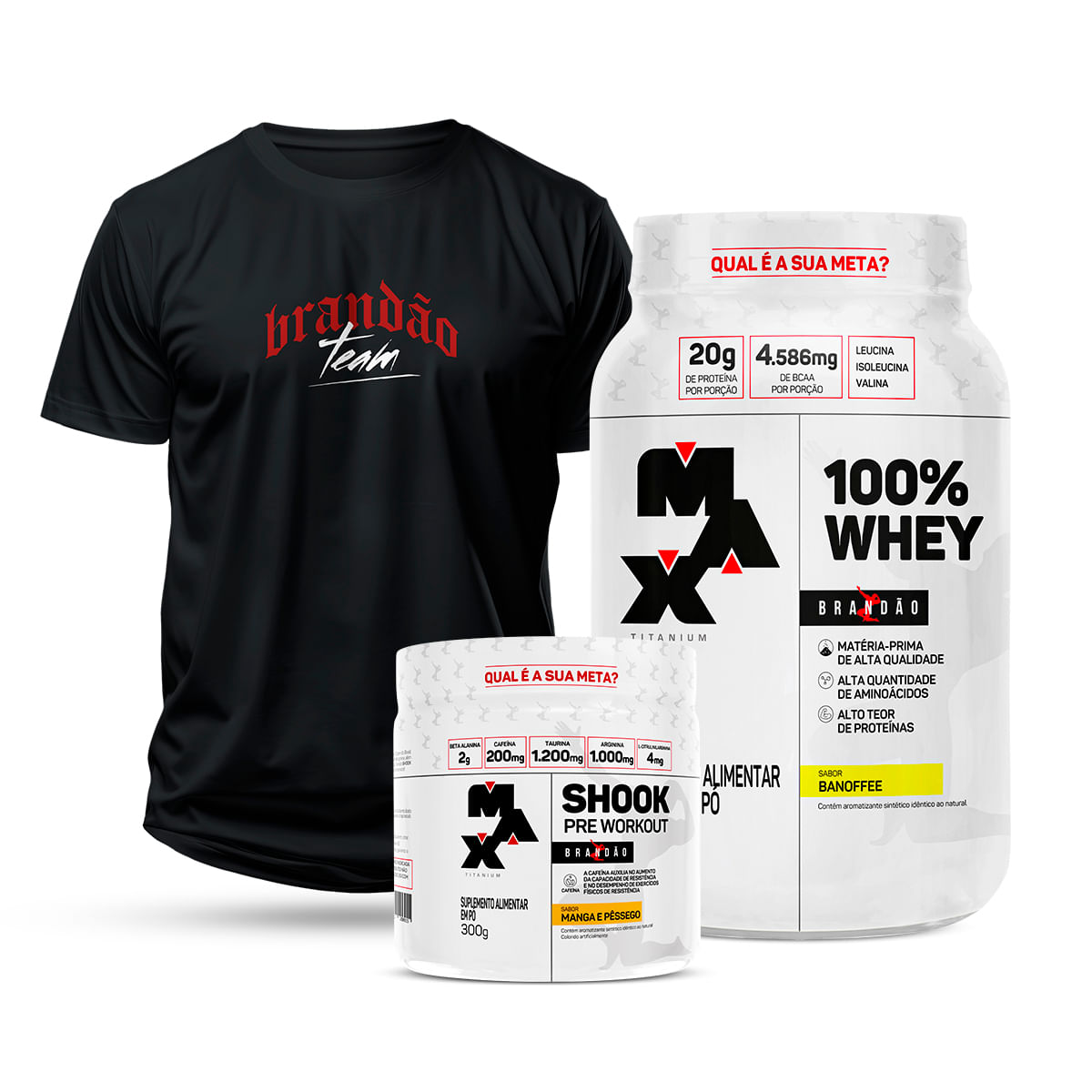 Max Titanium Kit Brandao Pro