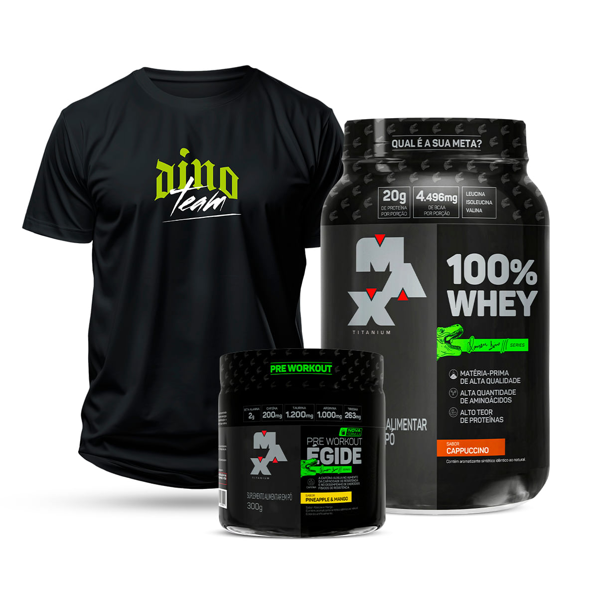 Max Titanium Kit Dinossauro do Acre