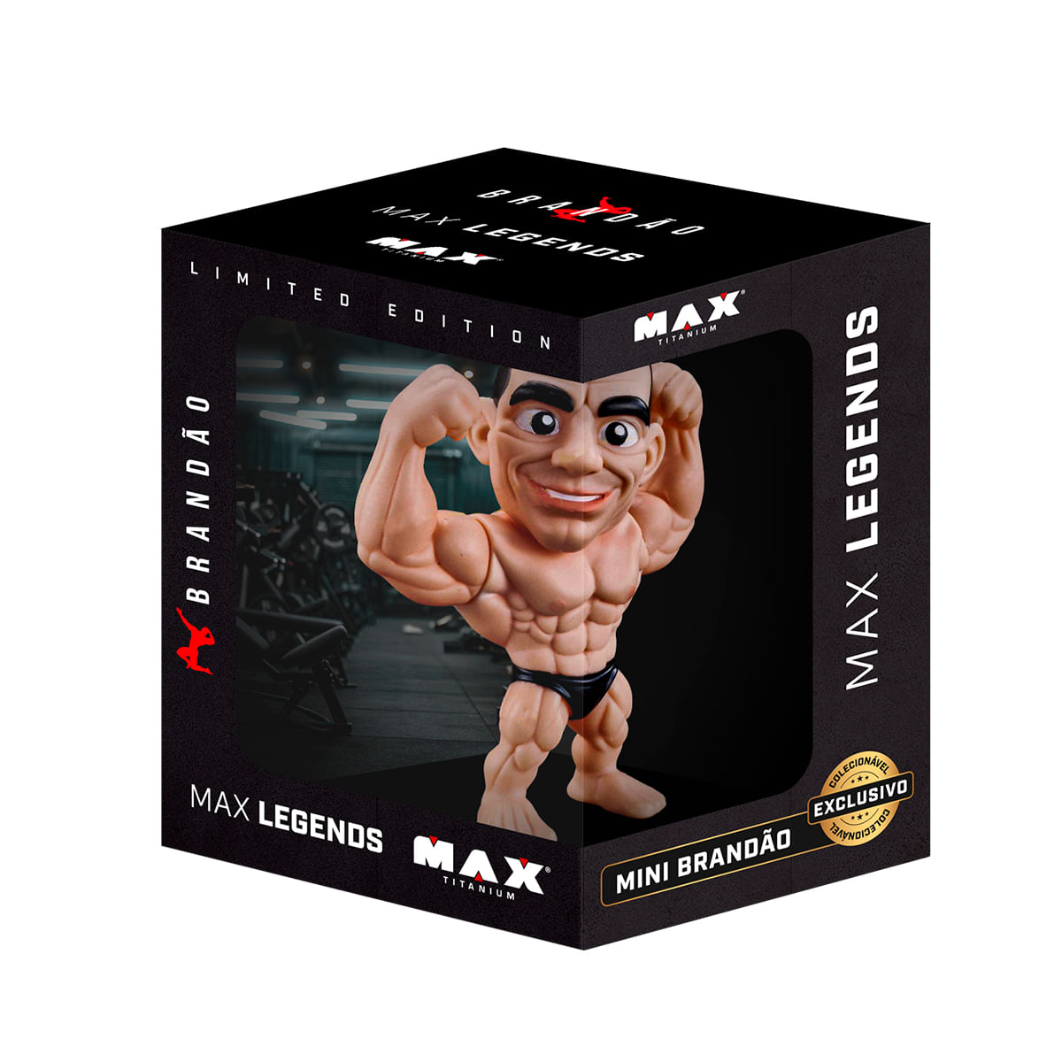 Max Titanium Mini Boneco 3D Rafael Brandão