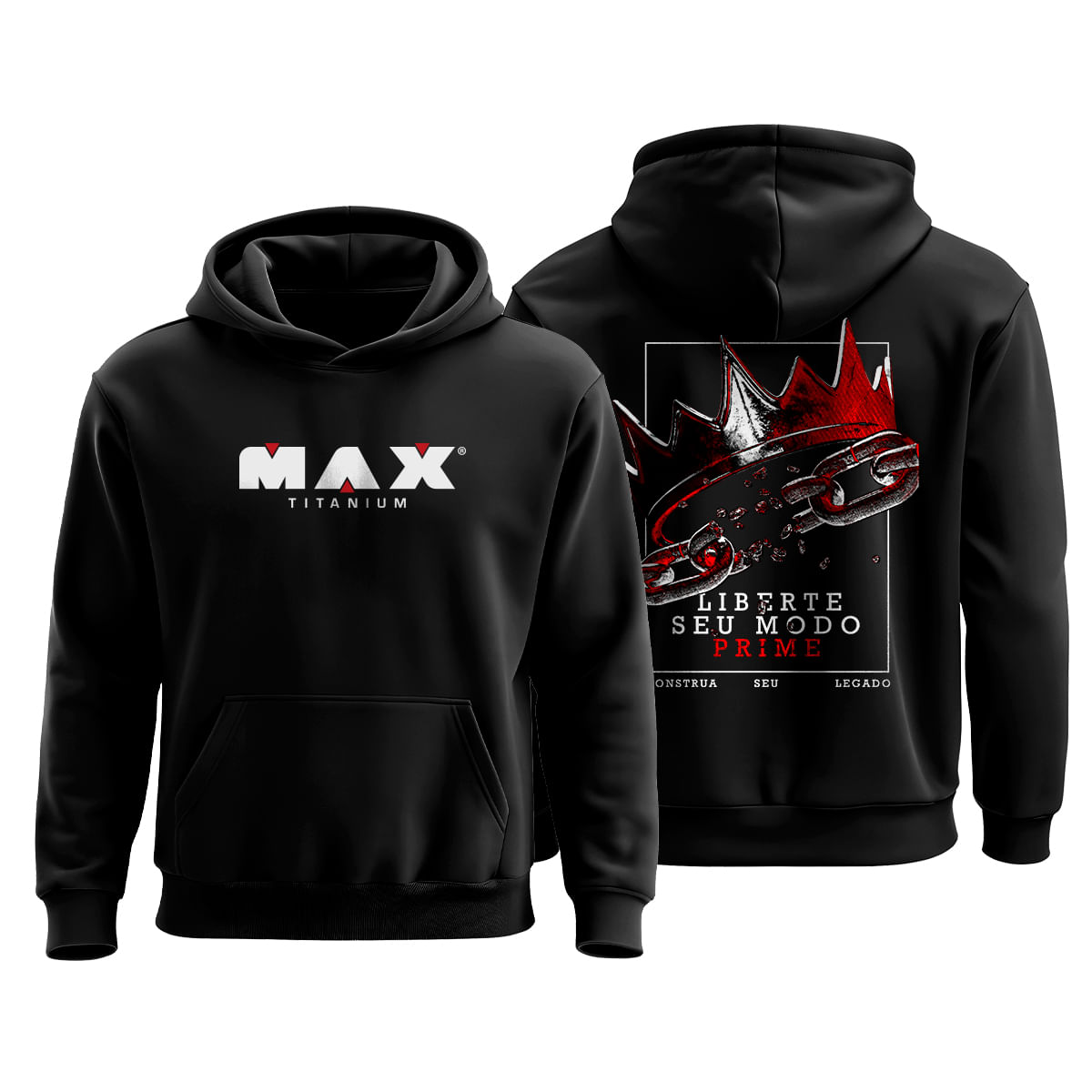 Max Titanium Moletom Max Prime