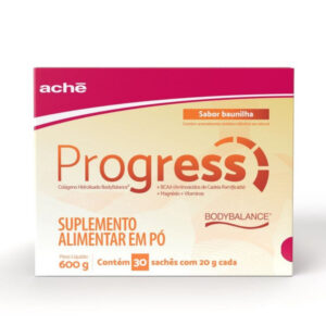 ACHE Progress Colágeno Hidrolisado Body Balance + BBCA + Magnésio + Vitaminas 30 sachês