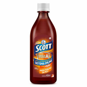 Haleon Suplemento De Vitaminas Scott Sabor Laranja 400ml